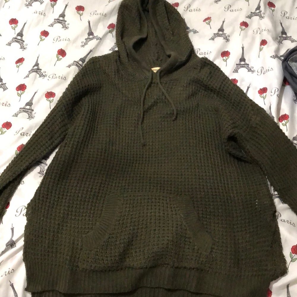 Green sweater